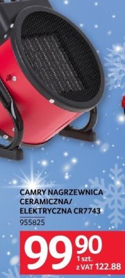 Camry Nagrzewnica Ceramiczna/Elektryczna CR7743 promocja w Selgros