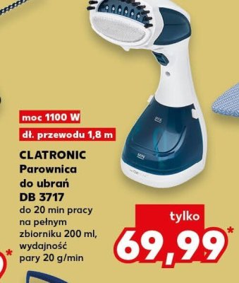 Parownica do ubrań DB 3717 promocja w Kaufland