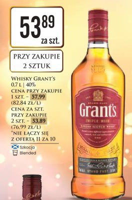 Whisky promocja w Dino
