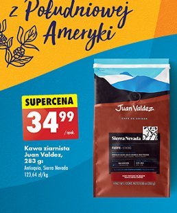 Kawa sierra nevada Juan valdez promocja