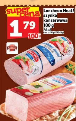 Luncheon Meat/szynka konserwowa 100 g promocja w TOPAZ