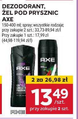 Dezodorant Axe africa promocja