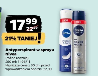 Antyperspirant w sprayu  promocja w Netto