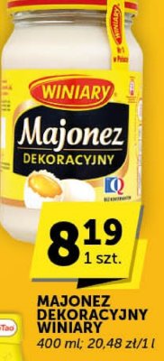 Majonez dekoracyjny Winiary promocja w ABC