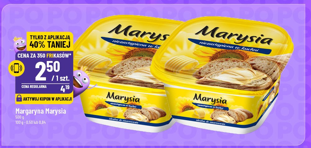 Margaryna Marysia promocja