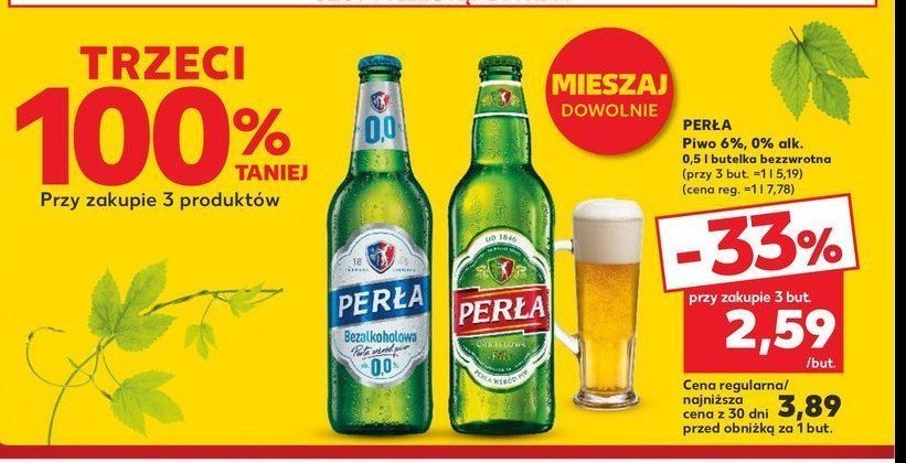 Piwo Per艂a chmielowa promocja