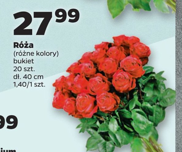 Róże bukiet promocja