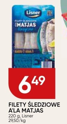 Filety śledziowe à la Matjas promocja w Chata Polska