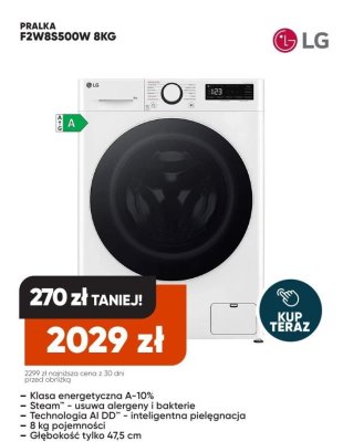 Pralka F2W8S500W 8KG promocja w Max Elektro