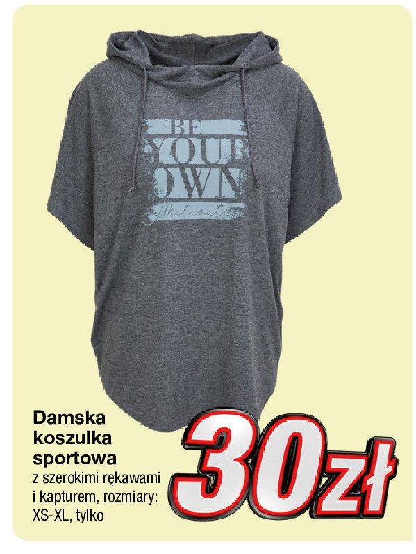 Koszulka sportowa damska promocja