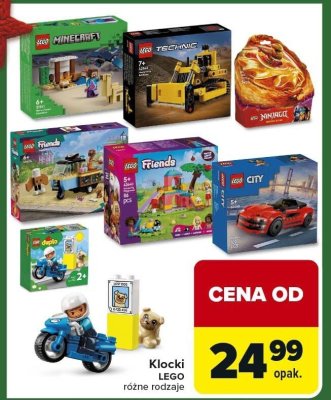 Klocki LEGO Minecraft promocja w Carrefour Market