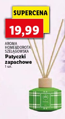 Patyczki zapachowe tymianek z oliwk膮 Aroma home & dorota promocja