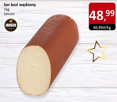 Ser kozi wędzony Jansen promocja w Market Point