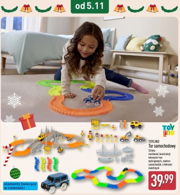 Tor samochodowy  promocja w Aldi