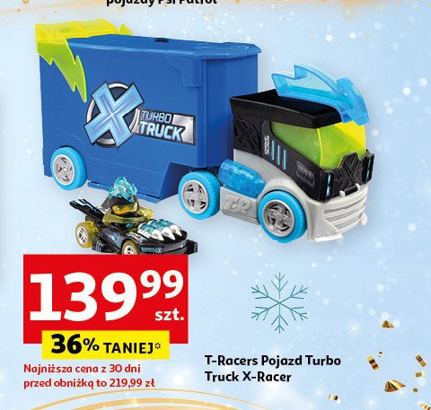 Pojazd turbo truck xracer T-RACERS promocja w Auchan