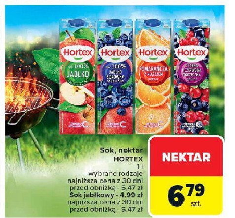 Sok jab艂ko bor贸wka ameryka艅ska Hortex promocja