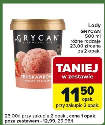 Lody promocja w Carrefour Express