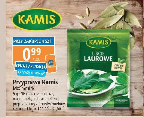 Liście laurowe Kamis promocja