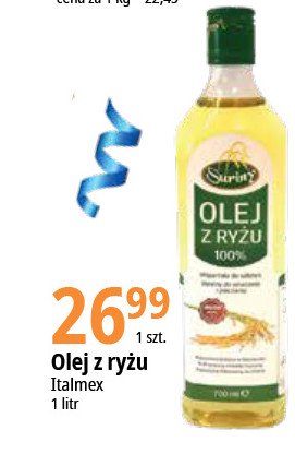 Olej ry偶owy SURINY promocja
