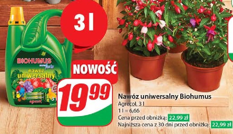 Nawóz do roslin balkonowych Agrecol promocja w Dino