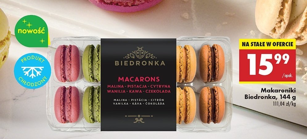 Makaroniki Biedronka promocja