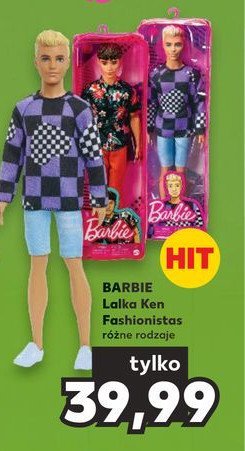 Ken fashionistas Barbie fashionistas promocja