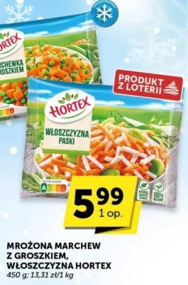 Włoszczyzna paski mrożona Hortex promocja w ABC