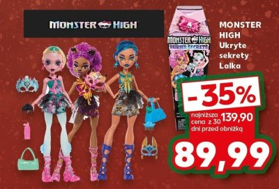 Lalka Ukryte sekrety promocja w Kaufland