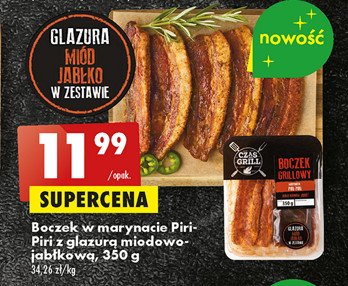 Boczek w marynacie piri-piri z glazur膮 miodowo-jab艂kow膮 Czas na grill promocja