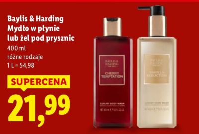 Baylis & Harding Mydło w płynie lub żel pod prysznic promocja w Lidl