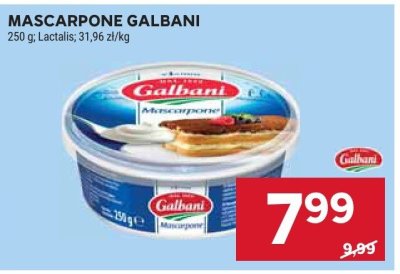 Mascarpone Galbani Lactalis promocja w Stokrotka