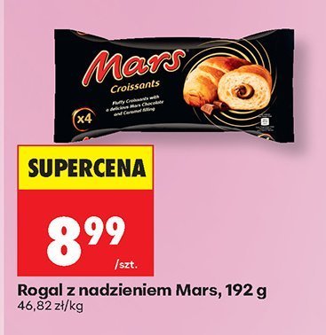 Rogal z nadzieniem Mars, 192 g promocja w Biedronka