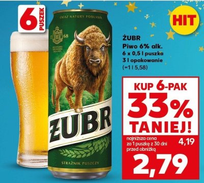 Piwo promocja w Kaufland