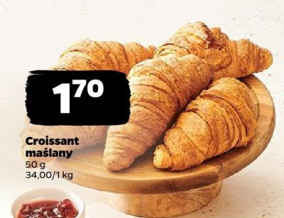 Croissant maślany promocja w Netto