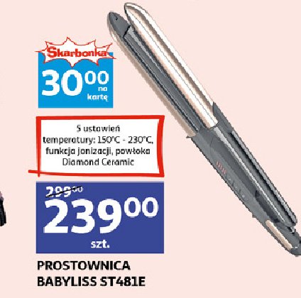 Prostownica st481e Babyliss promocja
