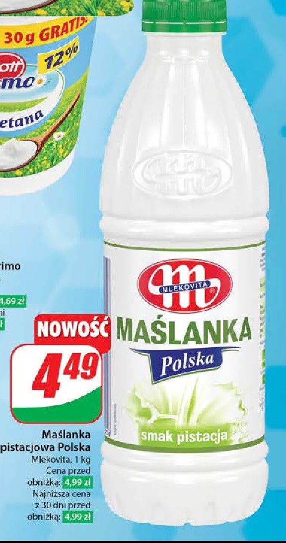 Ma艣lanka polska pistacjowa Mlekovita promocja