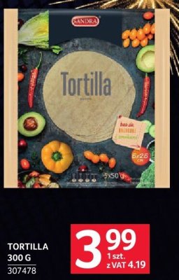 Tortilla SANDRA promocja w Selgros