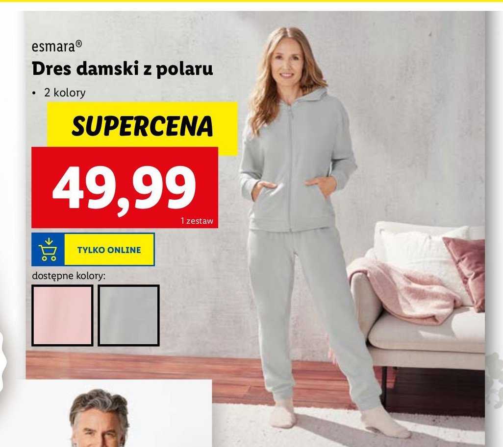 Dres damski z polaru Esmara promocja