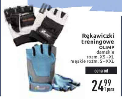 R臋kawice treningowe m臋skie s-xxl Olimp labs promocja