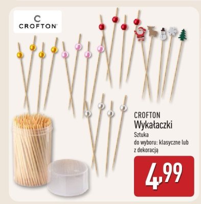 Wykałaczki CROFTON promocja w Aldi