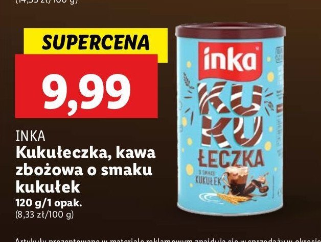 Kawa kukułeczka Inka dobra w swej naturze promocja