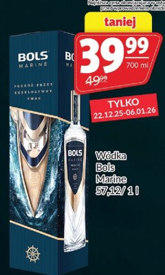 Wódka Bols Marine 700 ml promocja w Prim Market