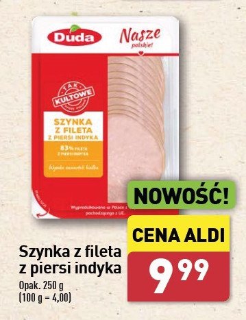 Szynka z fileta z piersi indyka Silesia duda promocja