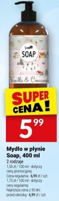 Mydło w płynie Soap, 400 ml promocja w Twój Market