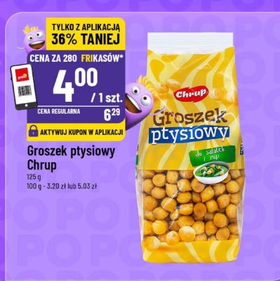 Groszek ptysiowy Chrup promocja w POLOmarket