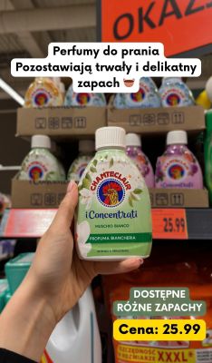 Perfumy do prania iConcentrati Muschio Bianco promocja w Kaufland