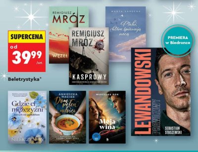 Książka Marta Łabęcka - Ptaki, które śpiewają nocą promocja w Biedronka