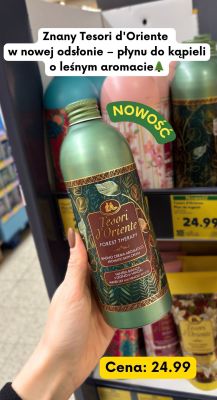 Płyn do kąpieli Tesori d'Oriente Forest Therapy promocja w Kaufland