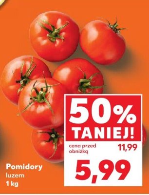 Pomidory promocja w Kaufland