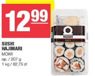 Sushi Hajimari Mowi promocja w SPAR